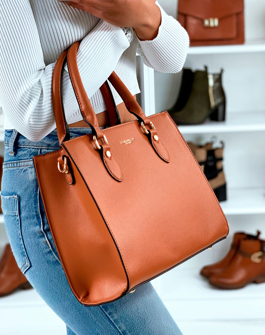 SAC ? MAIN CAMEL ? BANDOULI?RE EN MOTIF