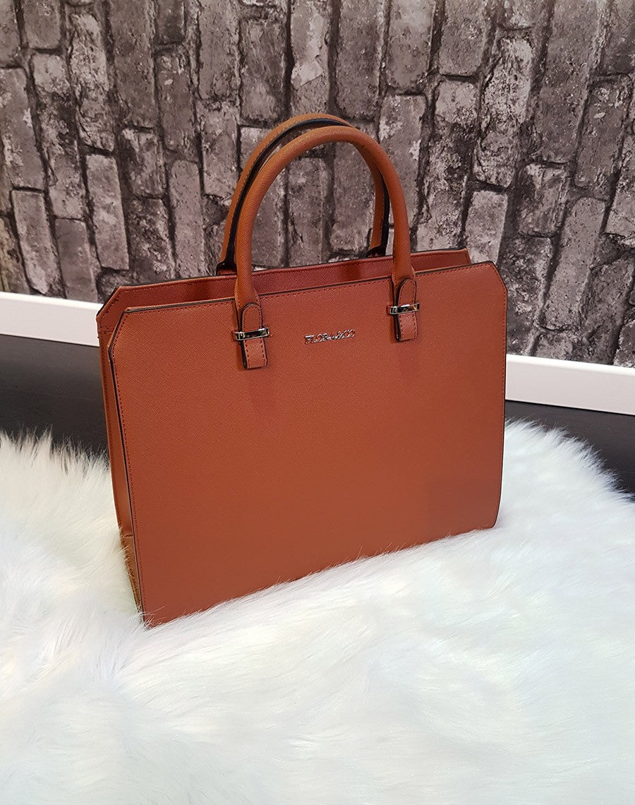 Sac à main camel Flora&co