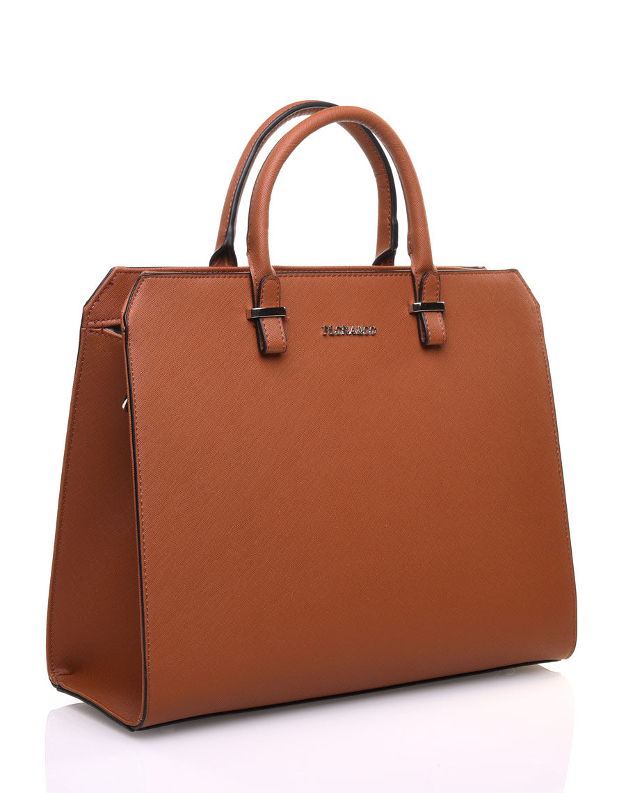 Sac à main camel Flora&co