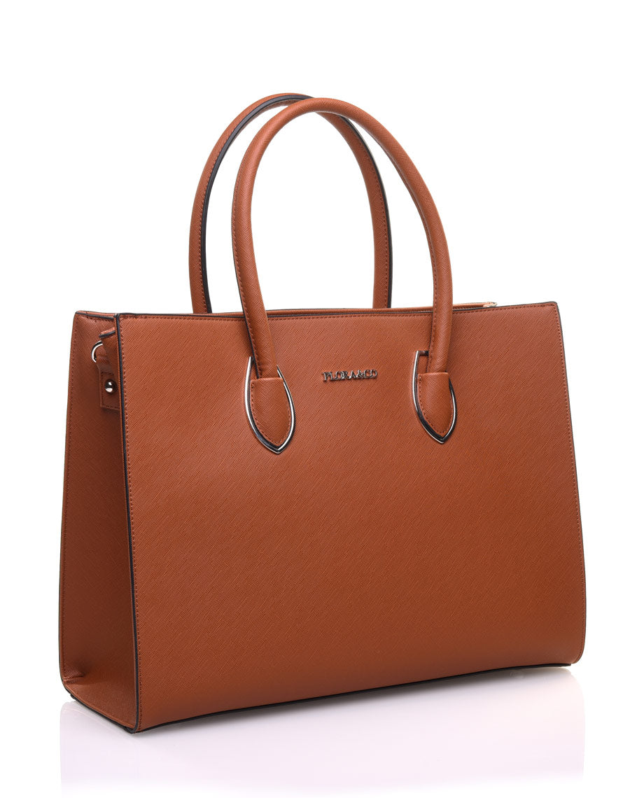 Sac à main classe camel