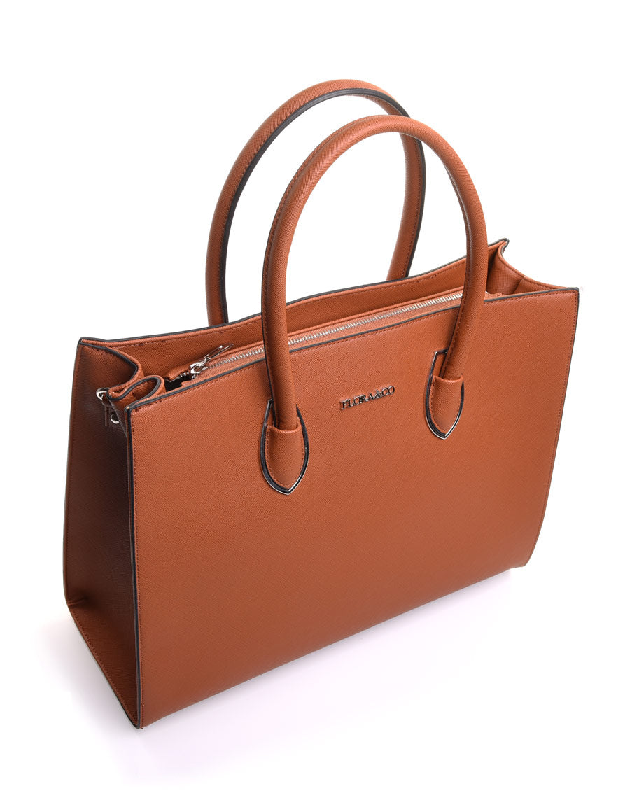 Sac à main classe camel