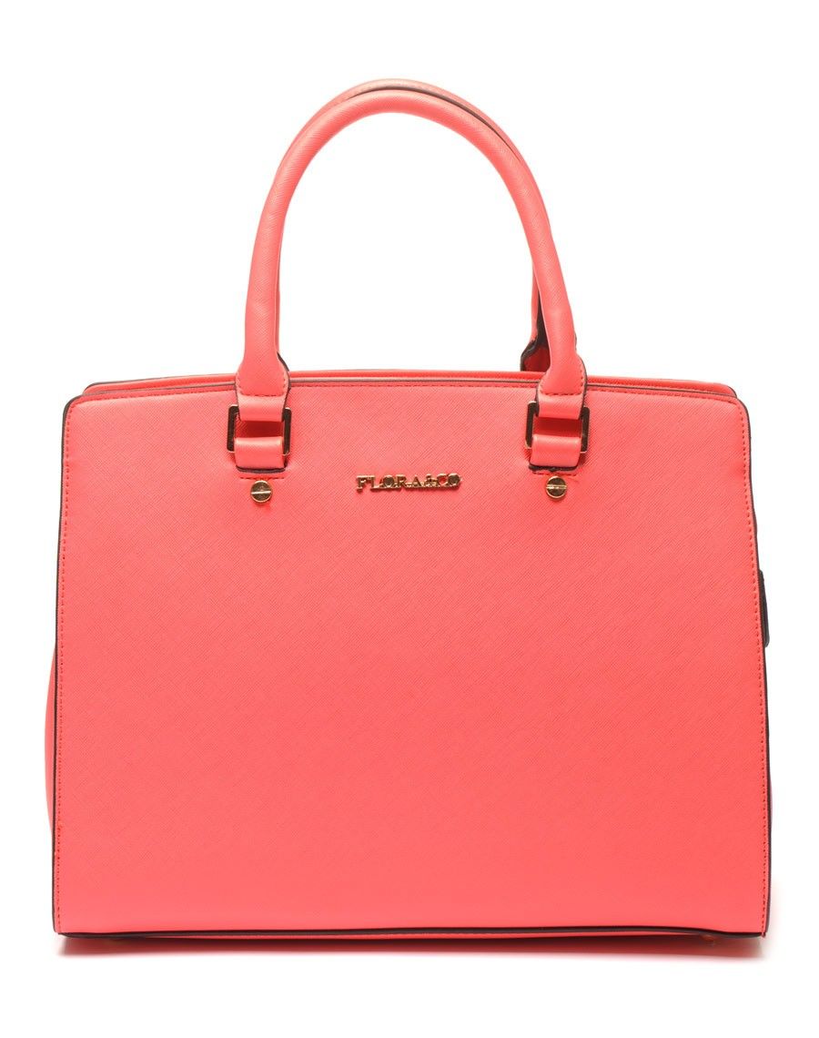 Sac à main corail Flora&Co