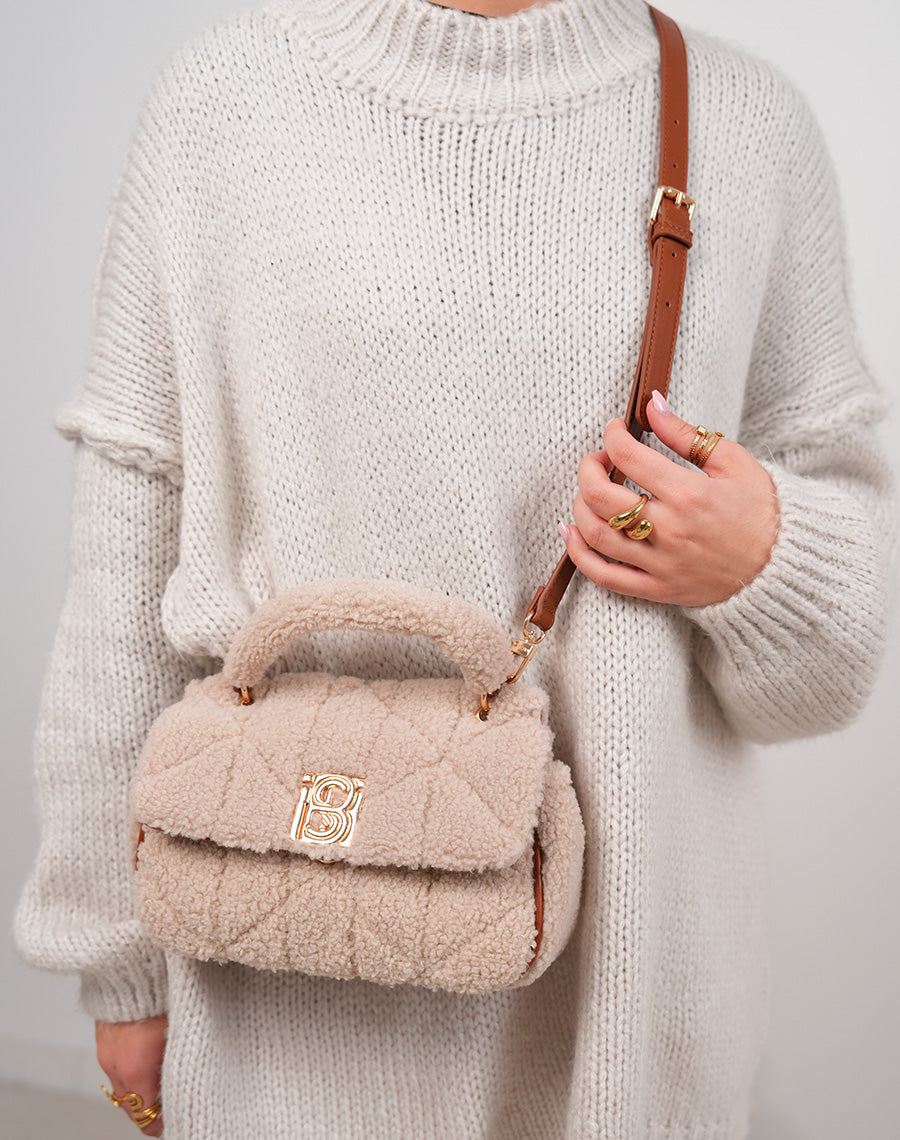 Sac à main en fourrure