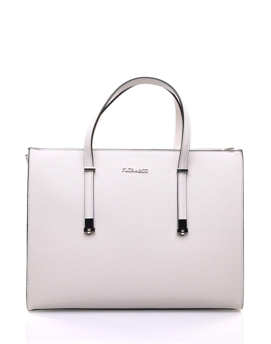 Sac à main gris clair