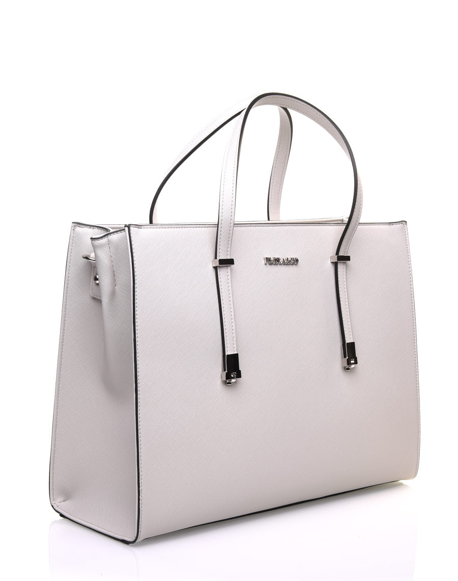 Sac à main gris clair