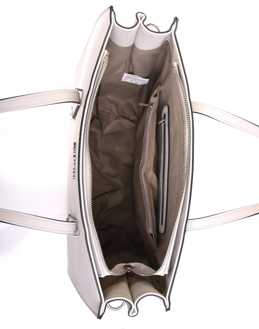 Sac à main gris clair