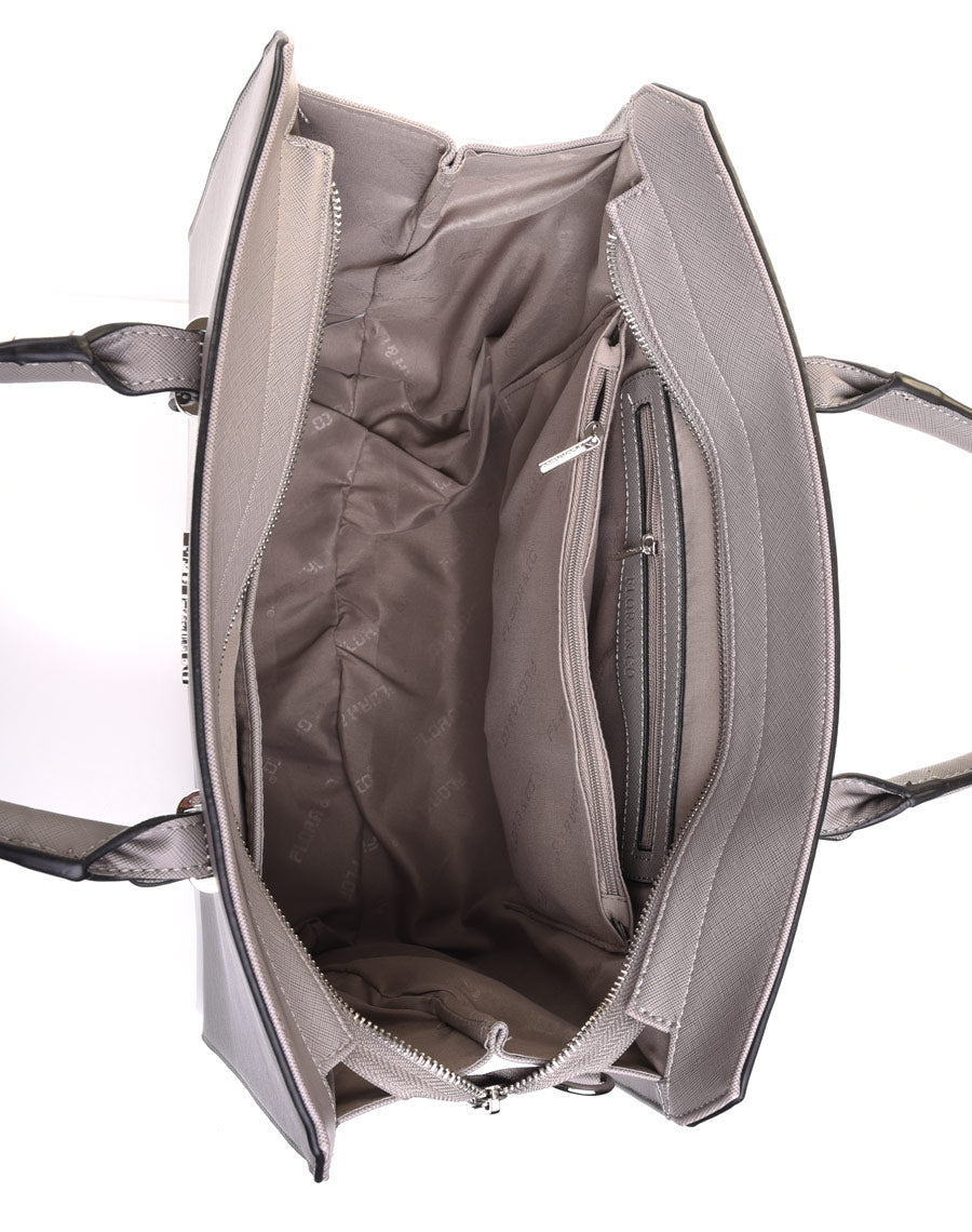 Sac à main gris Flora&co