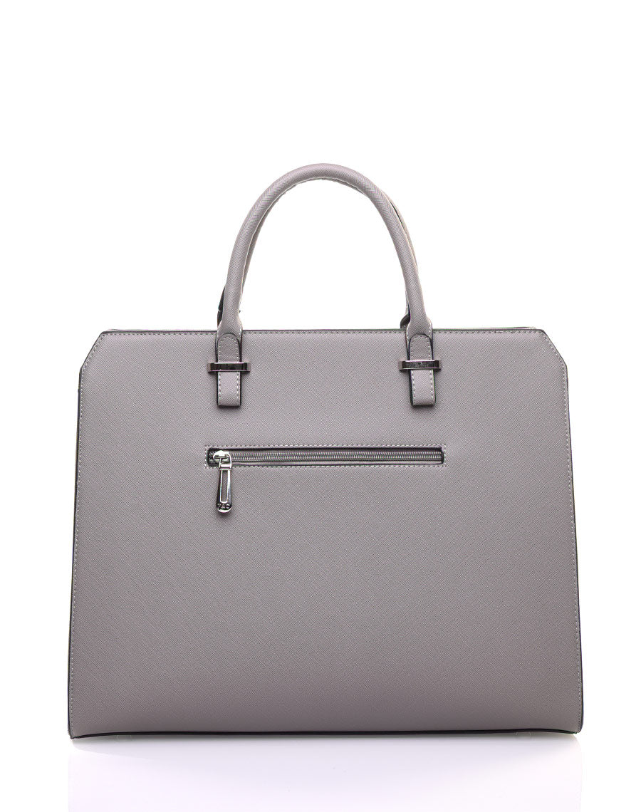 Sac à main gris Flora&co