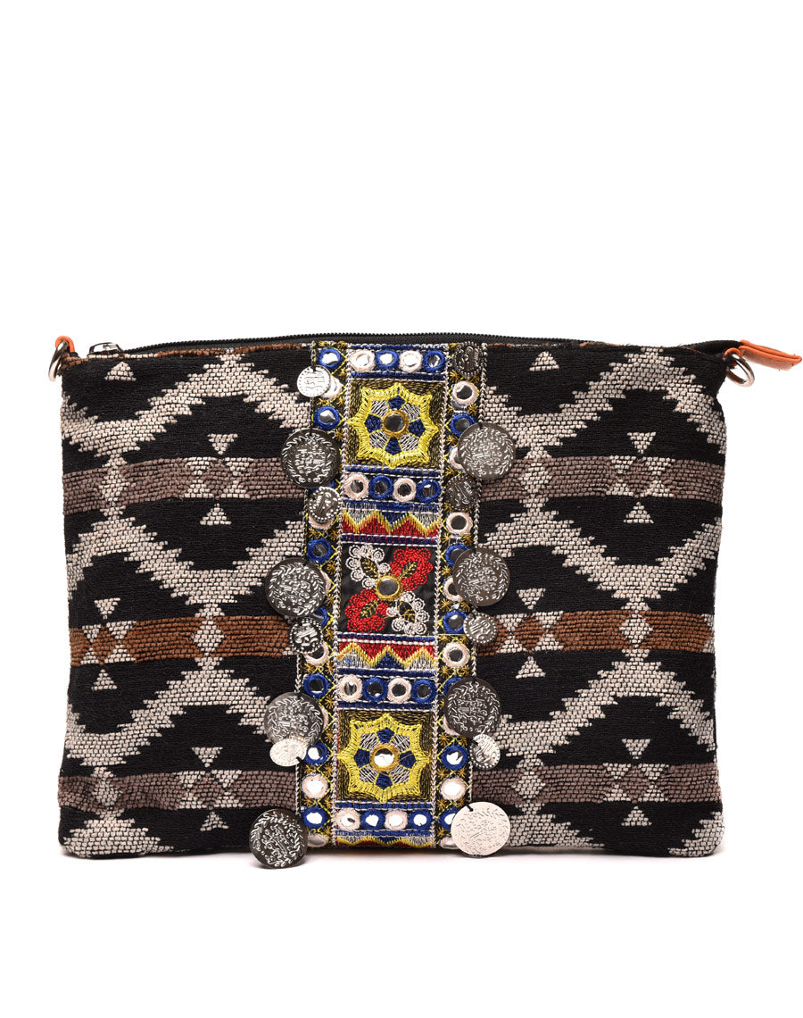 Sac à main hippie chic marron