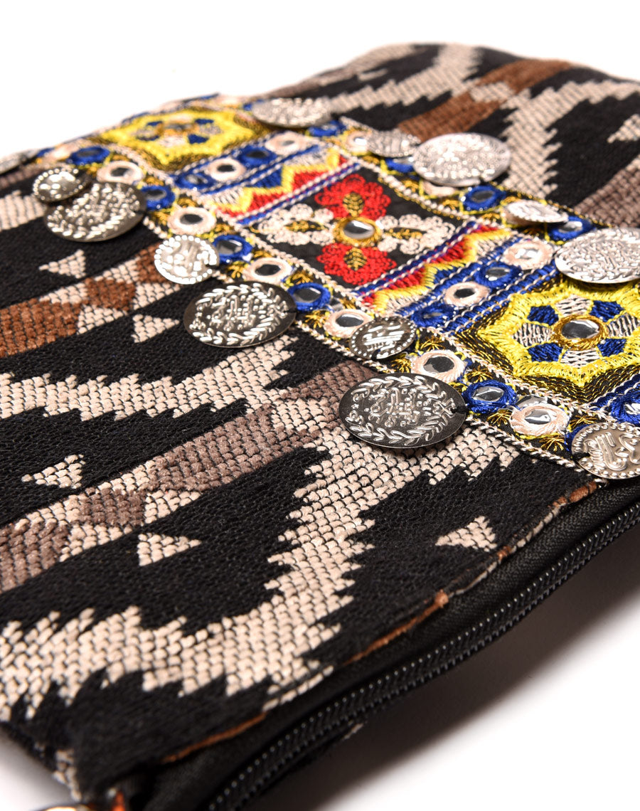 Sac à main hippie chic marron