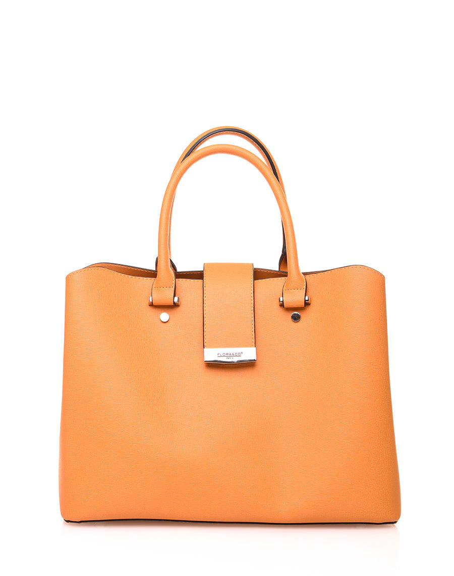 Sac à main moutarde à lanière aimante