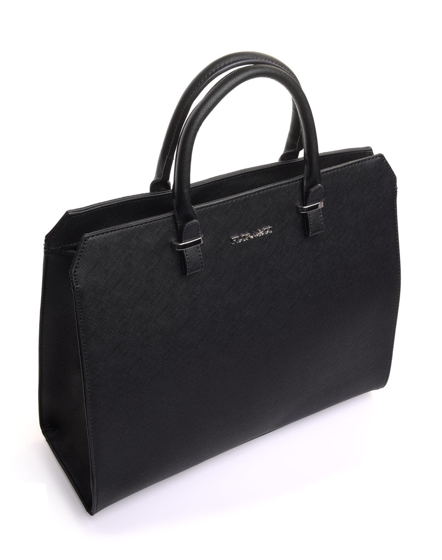 Sac à main noir Flora&co