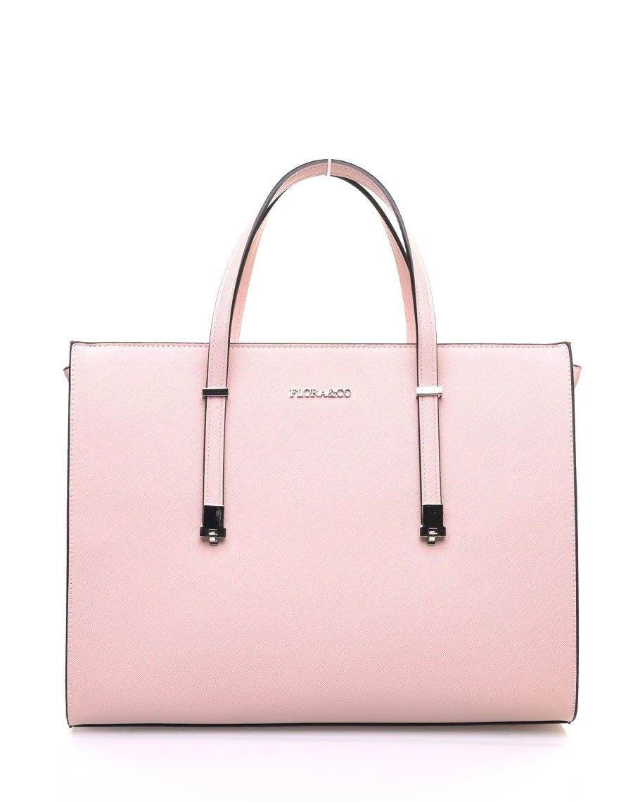 Sac à main rose pale