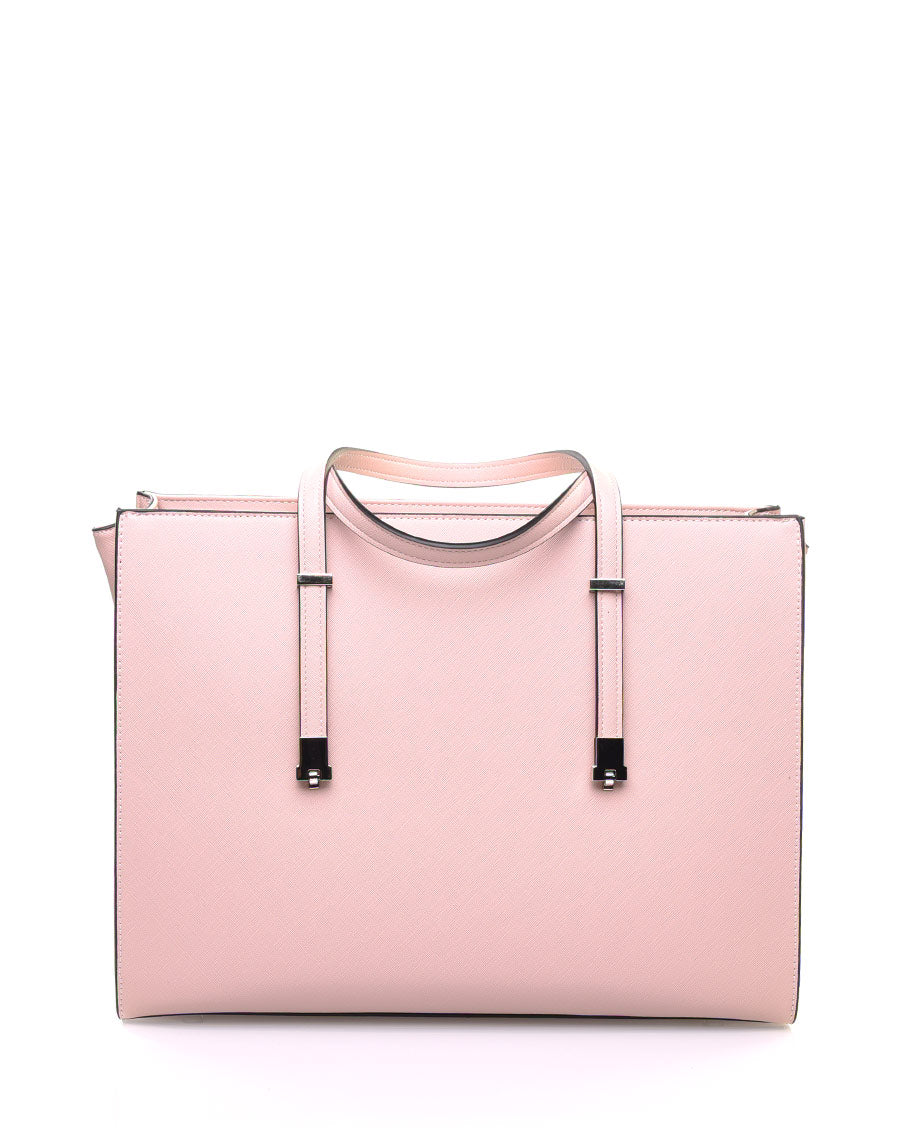 Sac à main rose pale