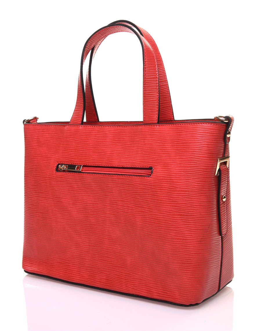 Sac à main rouge