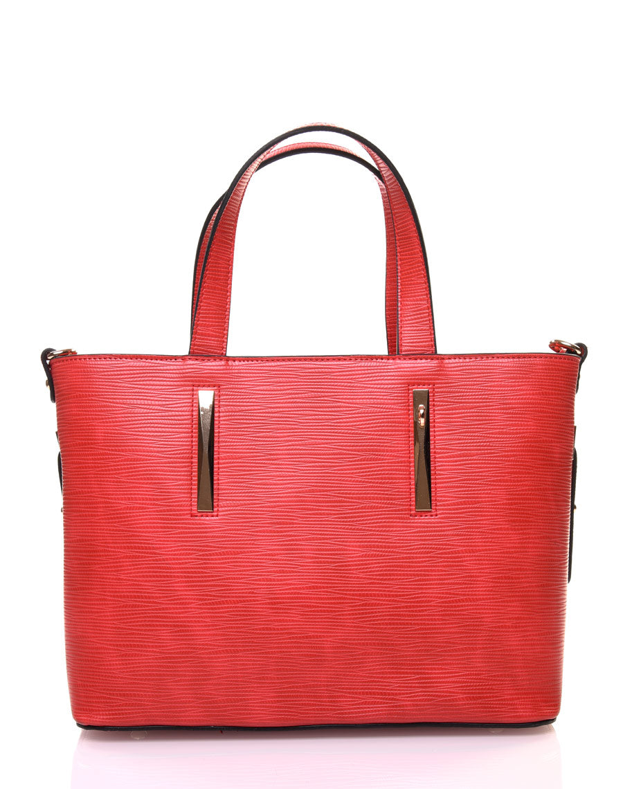 Sac à main rouge