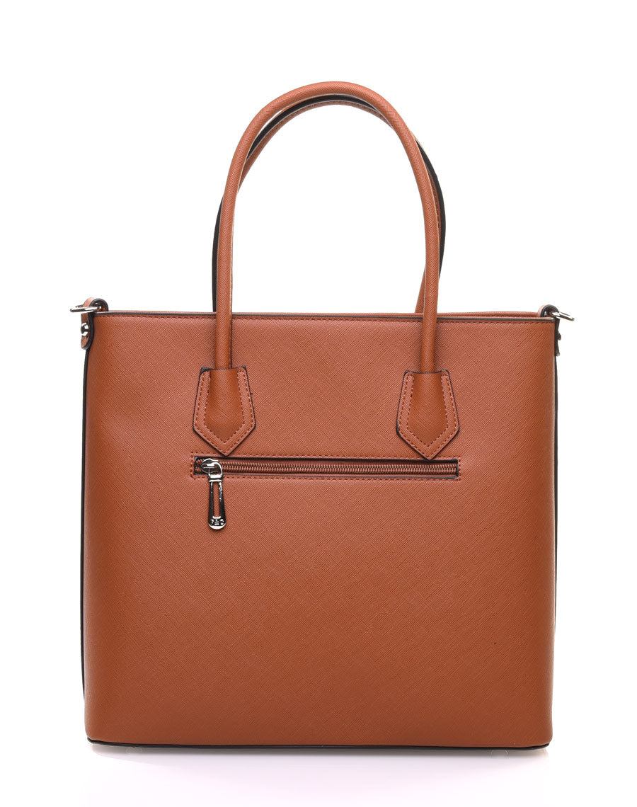 Sac à main taille moyenne camel