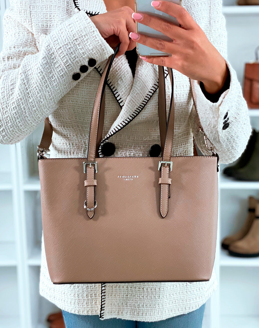 SAC ? MAIN TAUPE