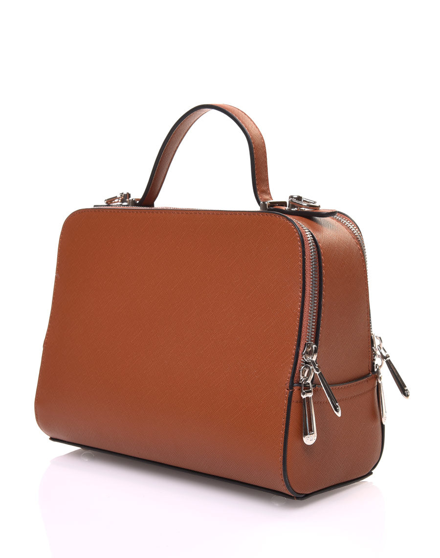 Sac mallette camel