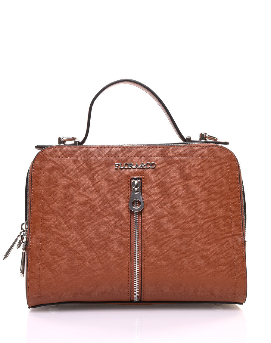 Sac mallette camel