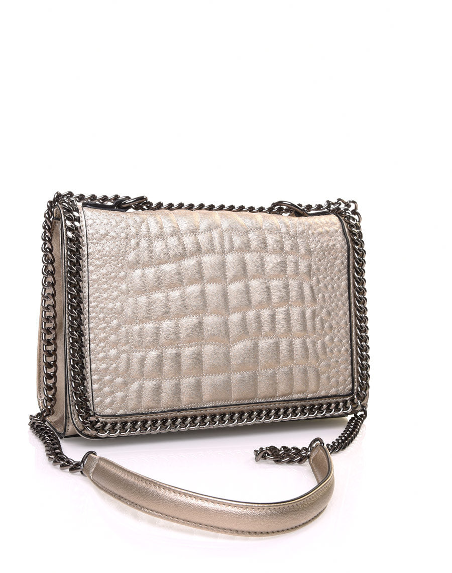 Sac molletonné doré