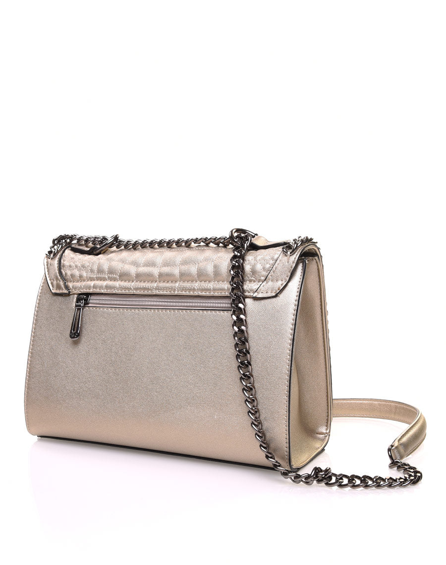 Sac molletonné doré