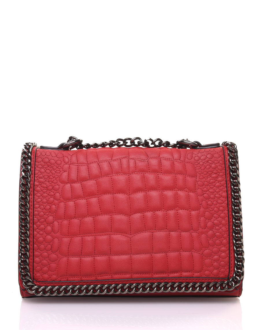 Sac molletonné rouge