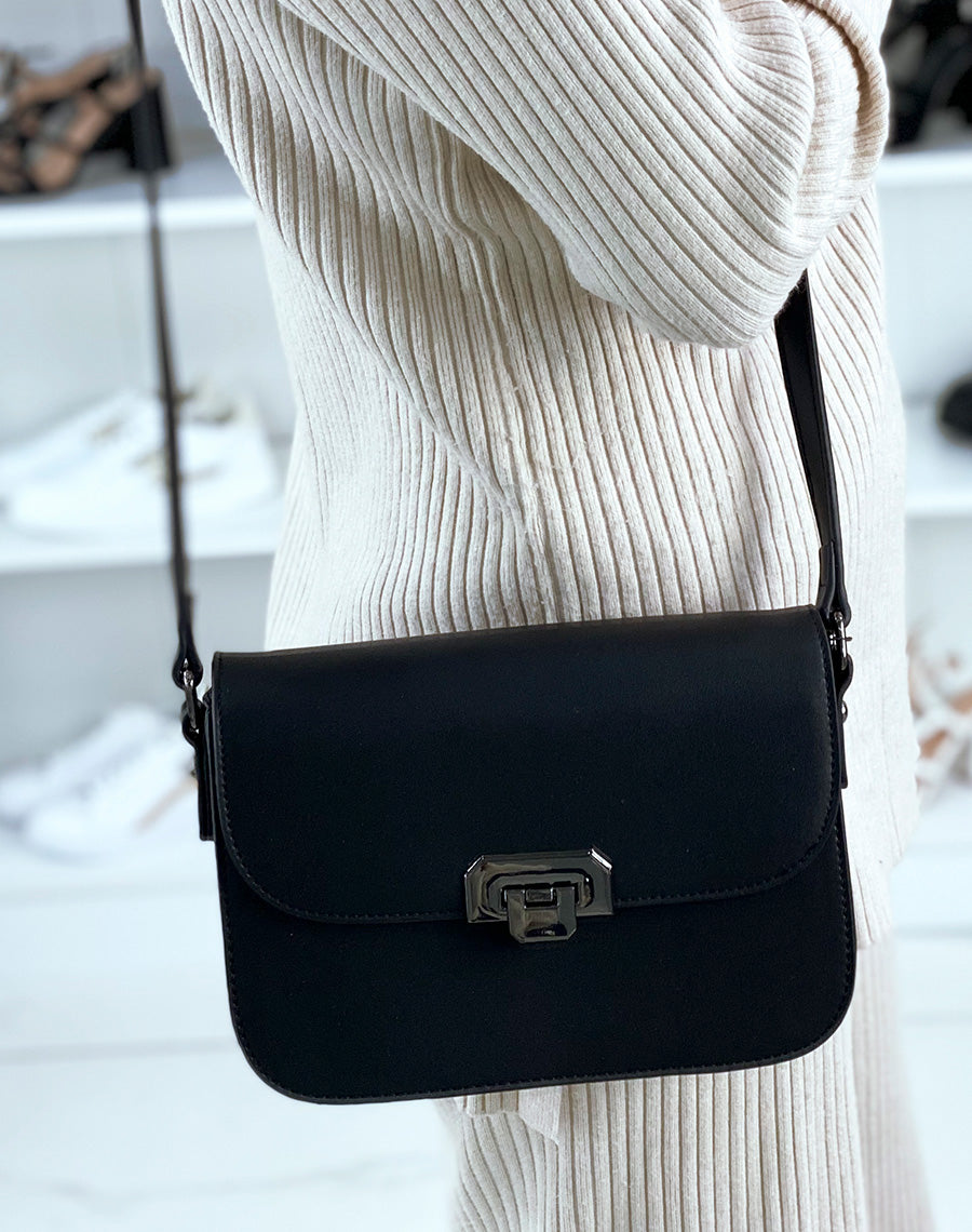 Sac porté épaule noir