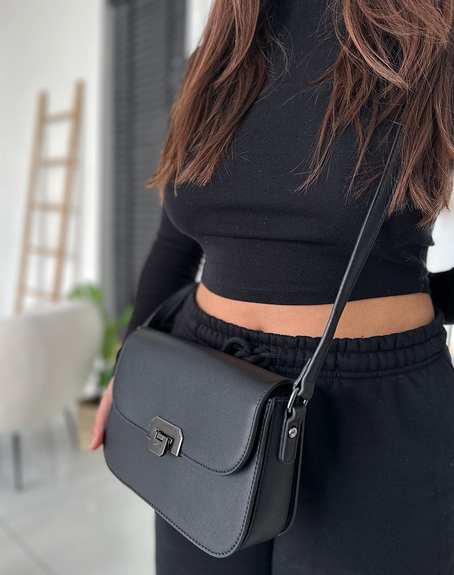 Sac porté épaule noir