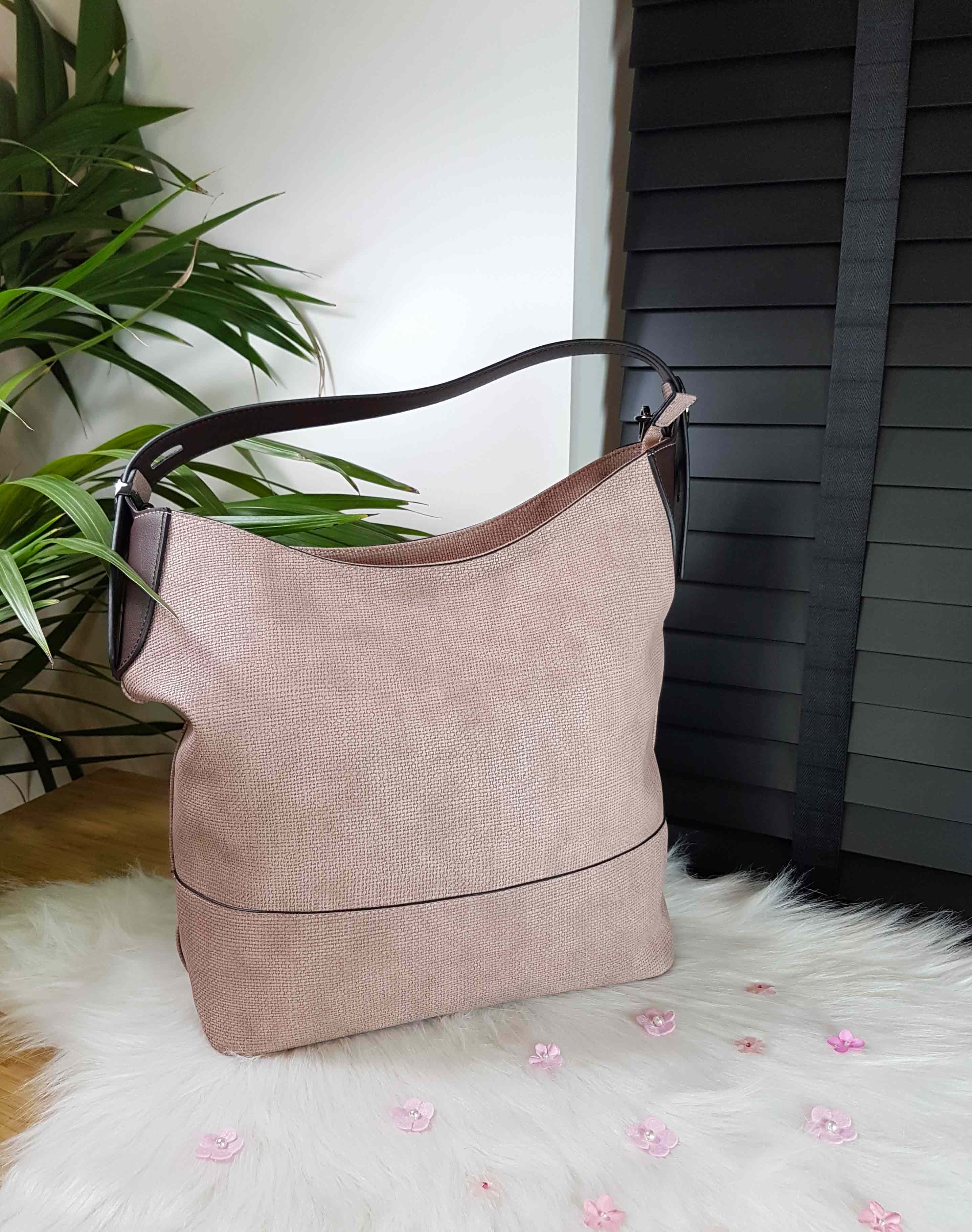 Sac quotidien rose bicolore