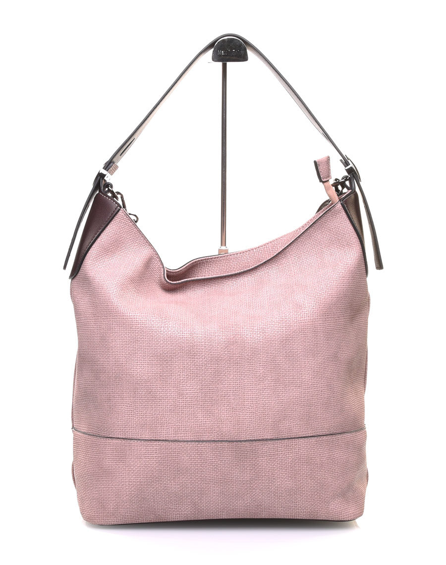 Sac quotidien rose bicolore