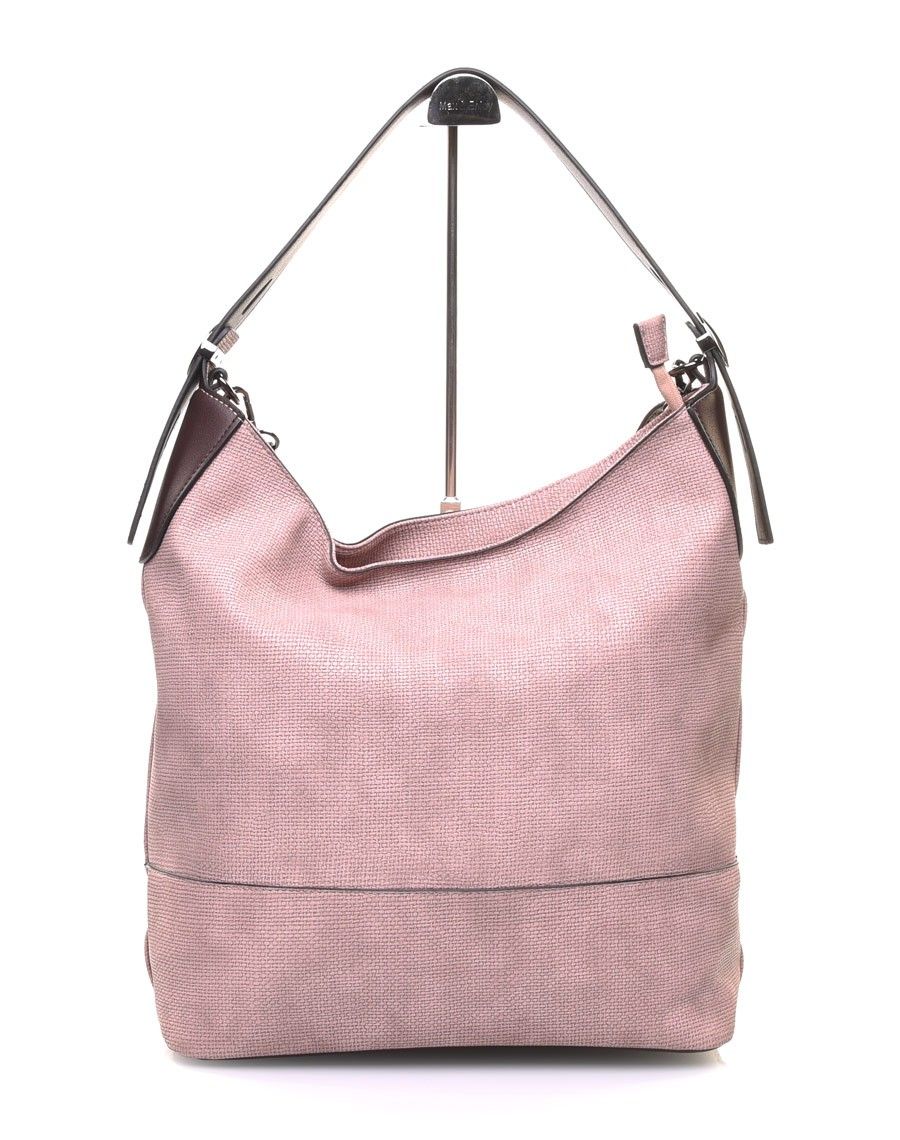 Sac quotidien rose bicolore