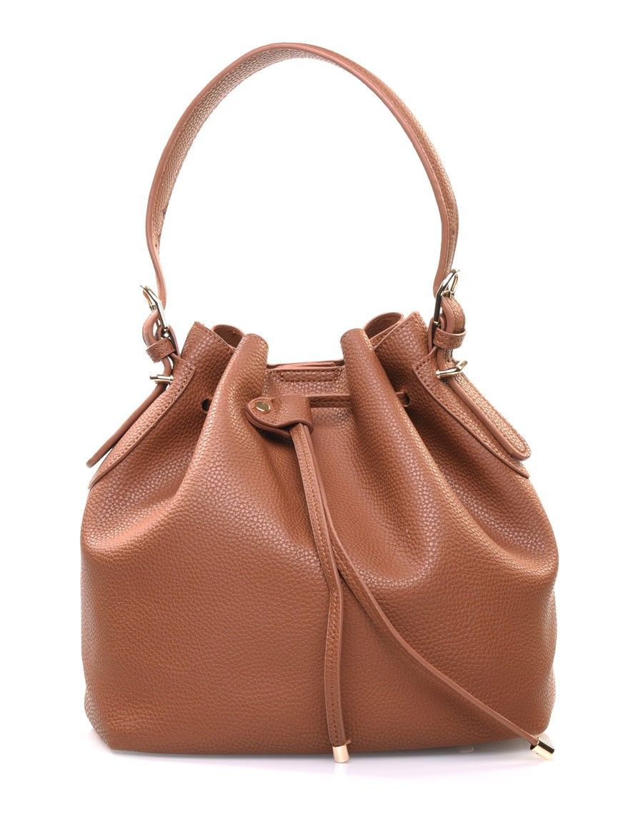 Sac seau marron