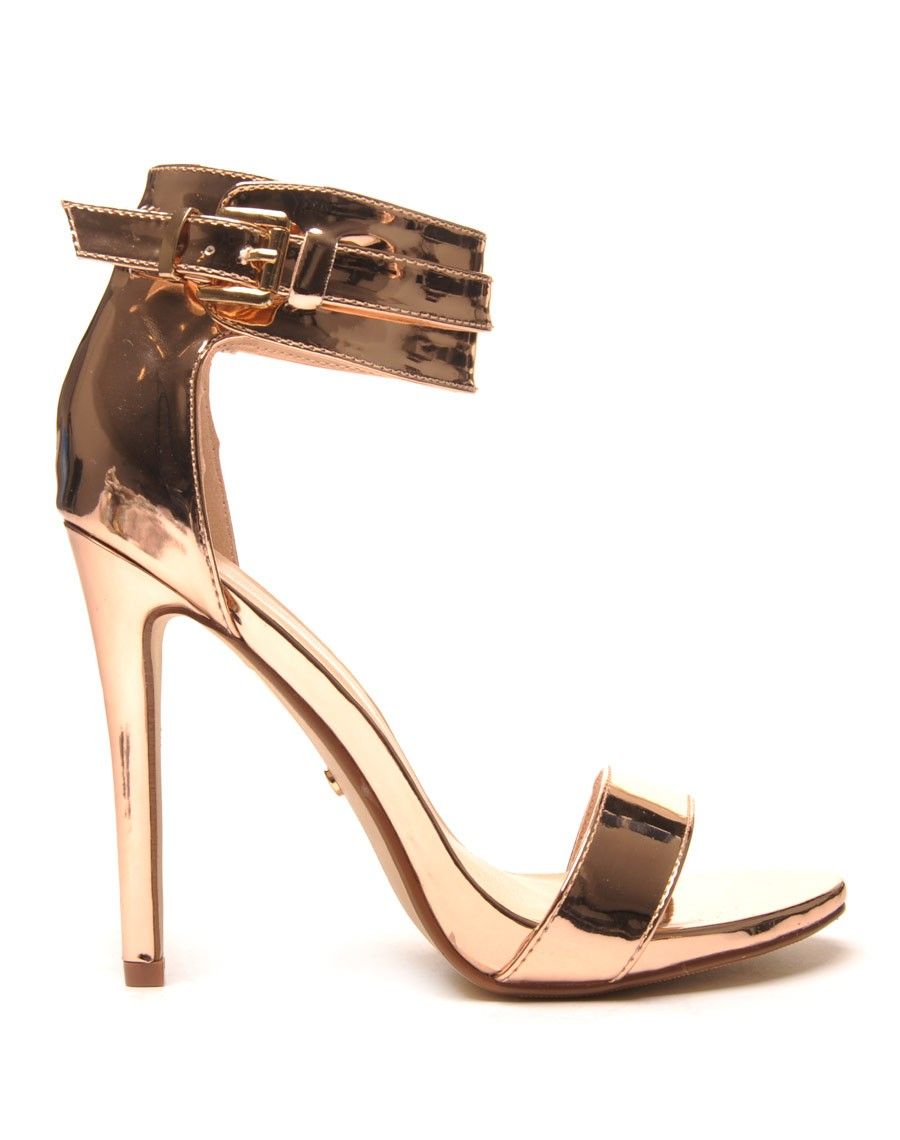 Sandales à brides or