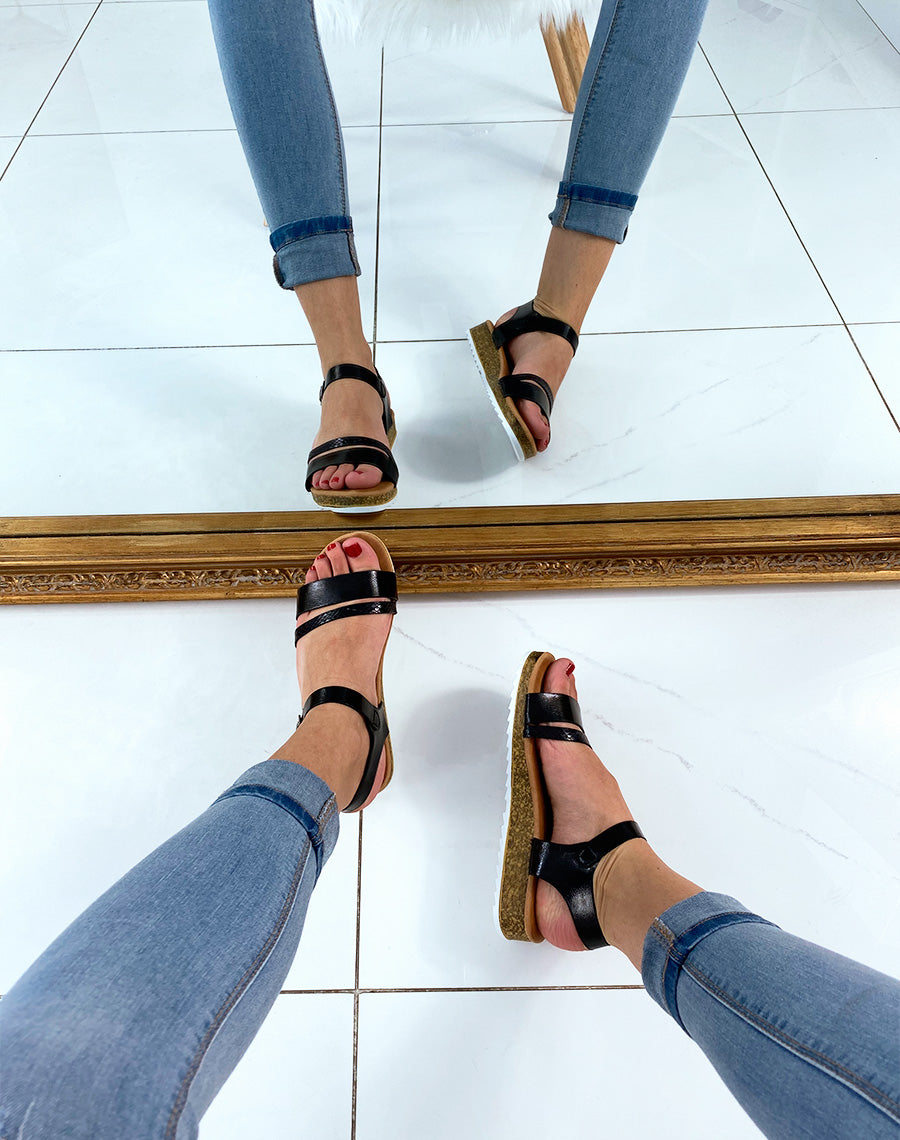 Sandales noires