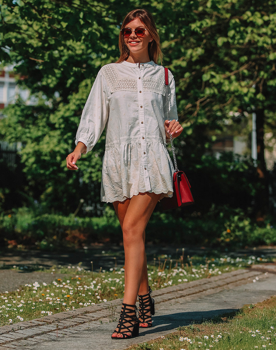 Sandales à talons carrés en suédine noires