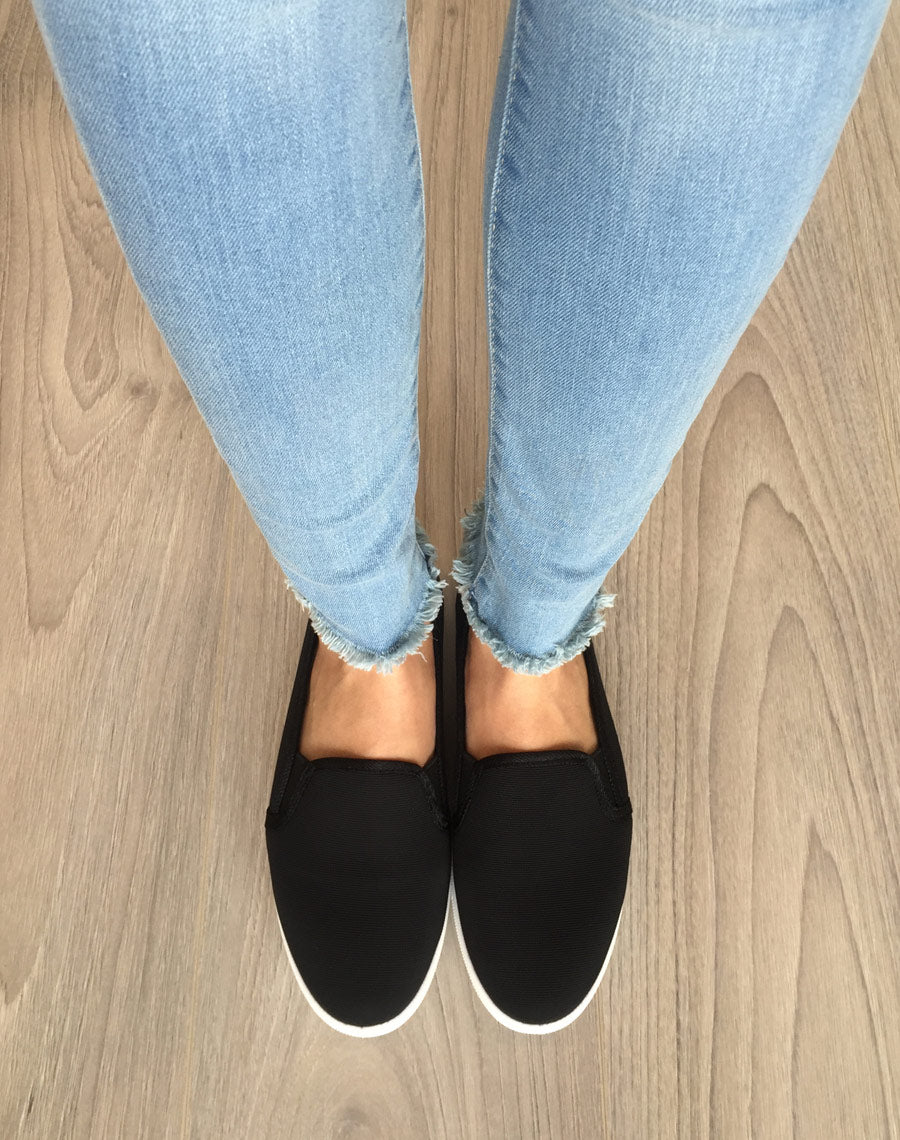 Slipper noir légères et confortables