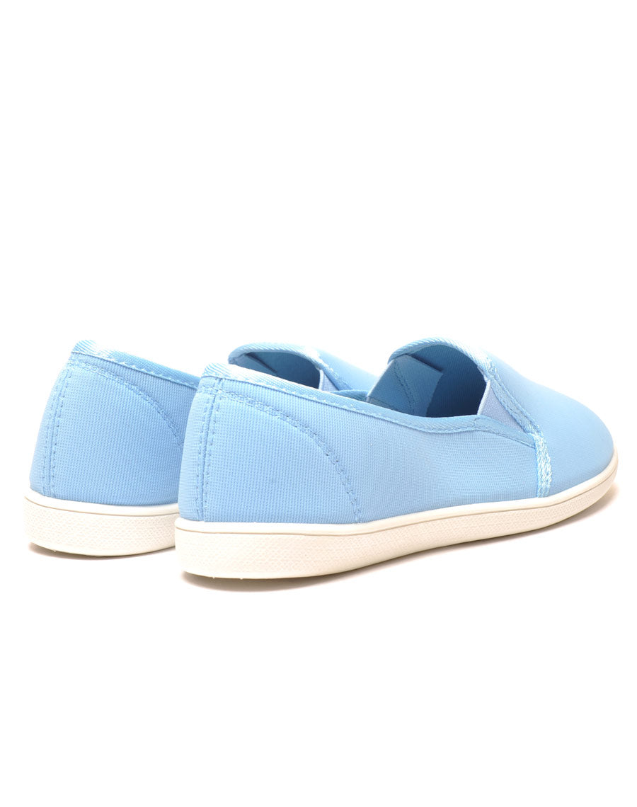 Slippers bleues légères et confortables