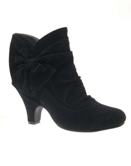 Abloom women's shoe: black ankle boots