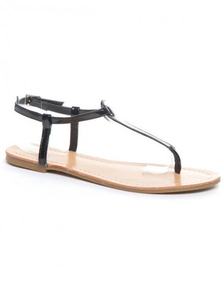 Alicia Shoes women's shoe: Black sandal