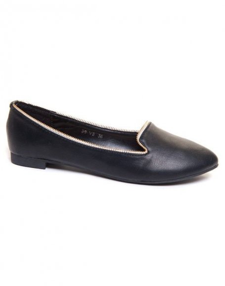 Belluci women's shoe: black ballerinas slippers