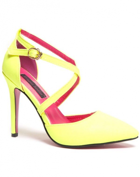 Chaussure femme: Escarpins jaunes