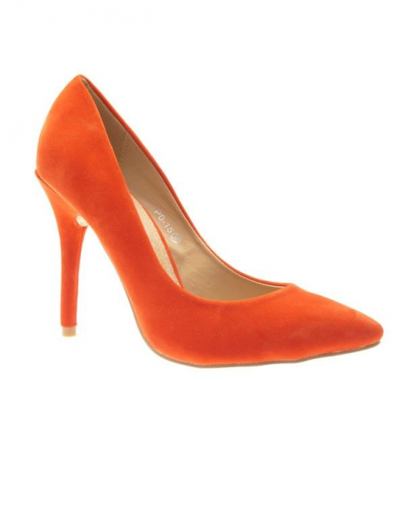 Chaussure femme Style Shoes: Escarpin orange