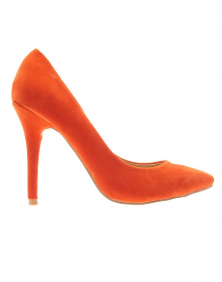 Chaussure femme Style Shoes: Escarpin orange