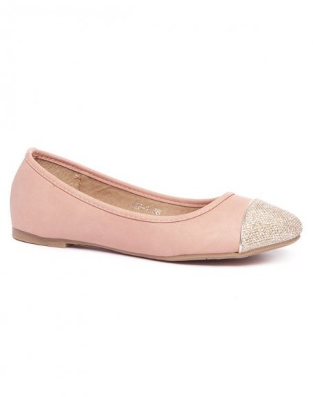Chaussures femme Alicia Shoes: Ballerines rose 