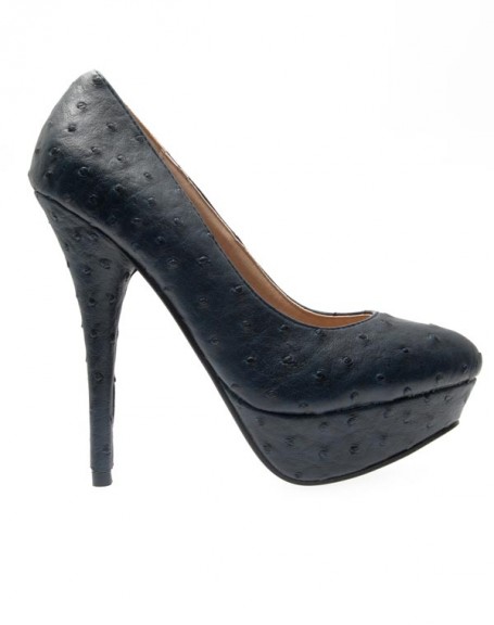 Chaussures femme Jennika: Escarpins bleu
