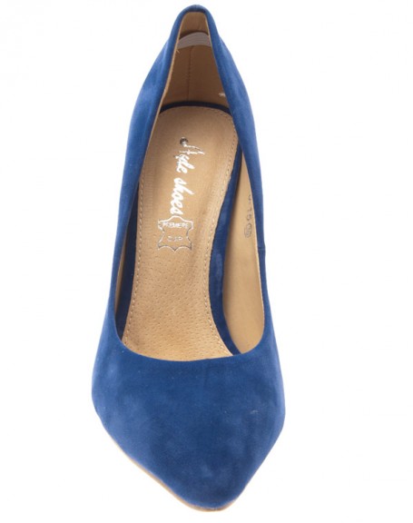 Chaussures femme Style Shoes: Escarpins bleu