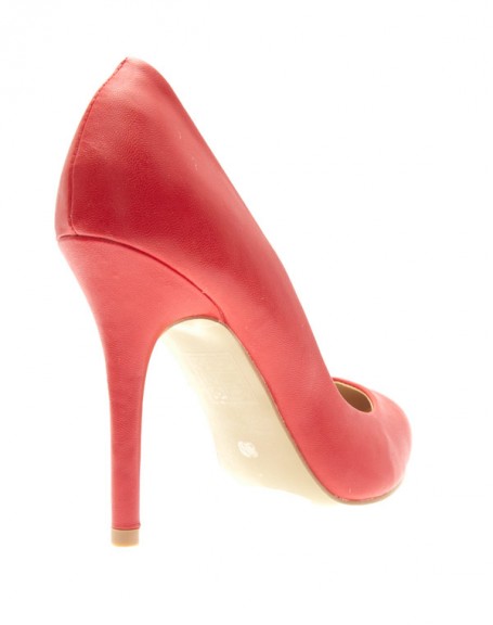 Chaussures femme Style Shoes: Escarpins rouges 