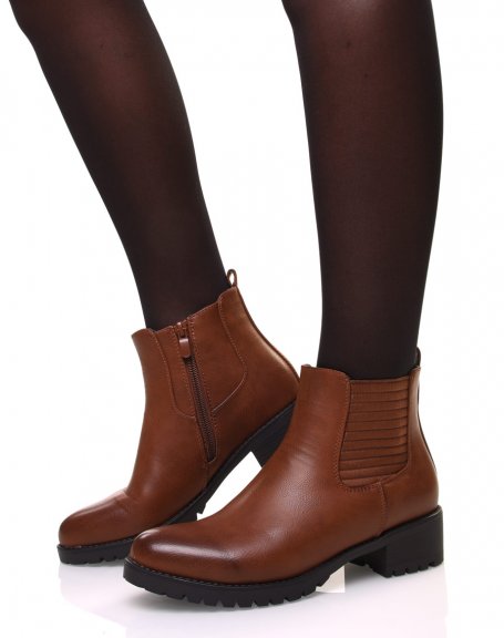 Chelsea boots camel  talons 