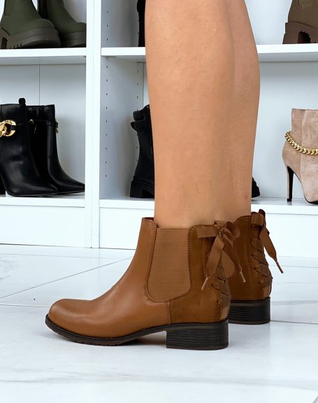Chelsea boots camels  noeud